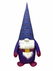 Фигура Fackelmann Гном Добрыня фиолетовый, 115 x 50см