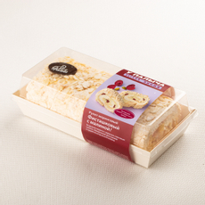 Рулет У Палыча меренговый фисташковый с малиной, 400г