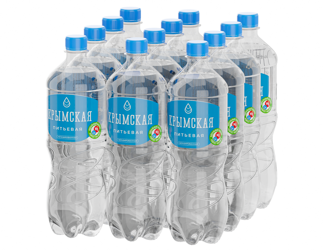 Вода Крым питьевая негазированная, 1л x 12 шт