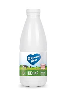 Кефир ИСКРЕННЕ ВАШ 3,2%, 930 г