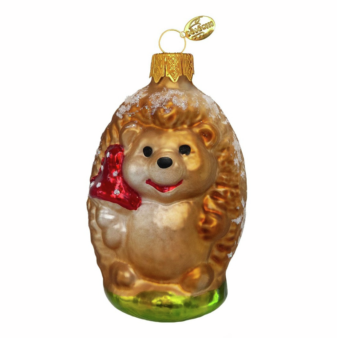 Украшение Коломеев Лесной ежик, 9.5см