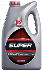 Масло моторное синтетическое Lukoil Супер 10W-40 SG/CD, 4л
