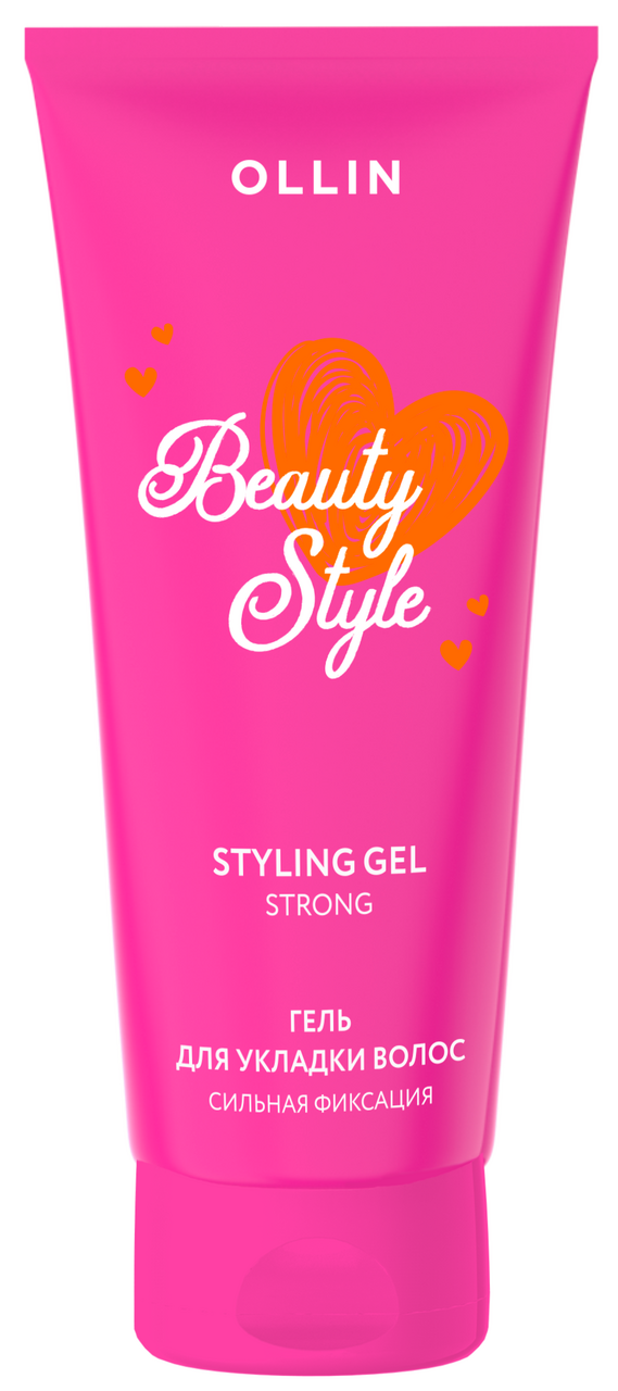 Гель для волос Ollin Style Сильная фиксация, 200мл