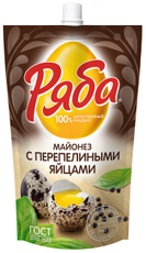 Майонез Ряба с перепелиными яйцами ГОСТ, 330г