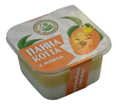 Панна-котта Домашняя еда от Кузьмича с манго, 180г
