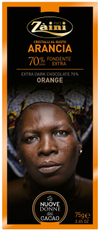 Шоколад Zaini Women Of Cocoa горький с апельсином 70%, 75г