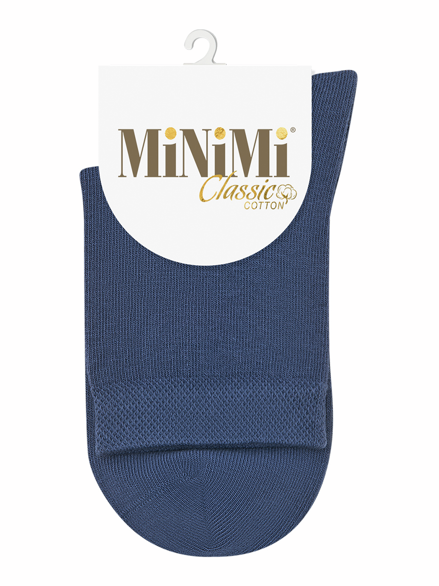 Носки женские Minimi Cotone 1202 синие размер 35-38
