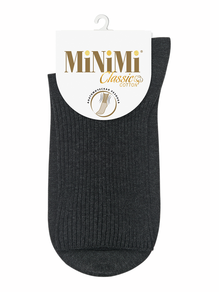 Носки женские Minimi Cotone 1203 бежевые размер черный меланж размер 35-38