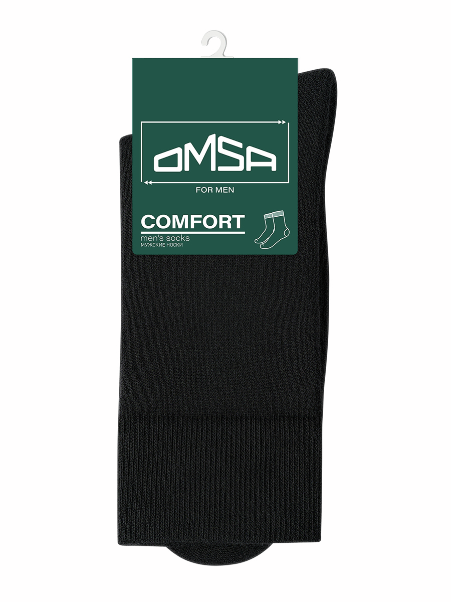 Носки мужские Omsa Comfort 304 микроплюш черные размер 42-44