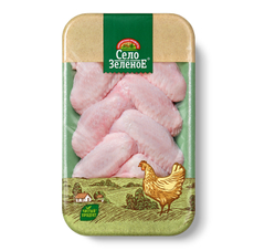 Крылья куриные Село Зеленое охлажденные ГОСТ, ~800г