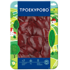 Печень цыпленка-бройлера Троекурово охлажденная, 500г