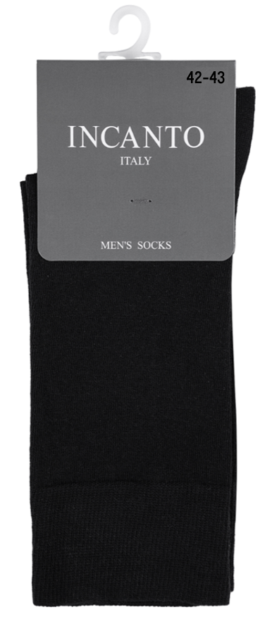 Носки мужские Incanto BU733008 черный размер 40-41, 3 шт