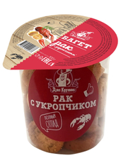 Сухарики багетные Дон Крутон со вкусом Рака с укропчиком, 100г