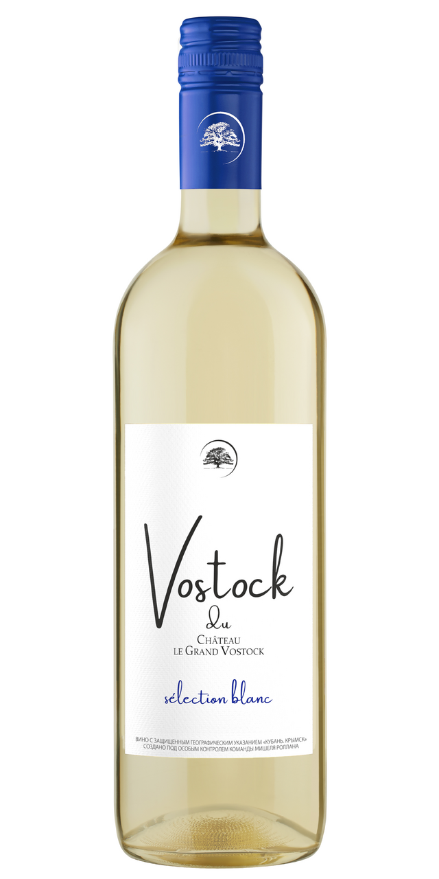 Изображение товара Вино Chateau Le Grand Vostok Восток дю Шато белое сухое 0.75л