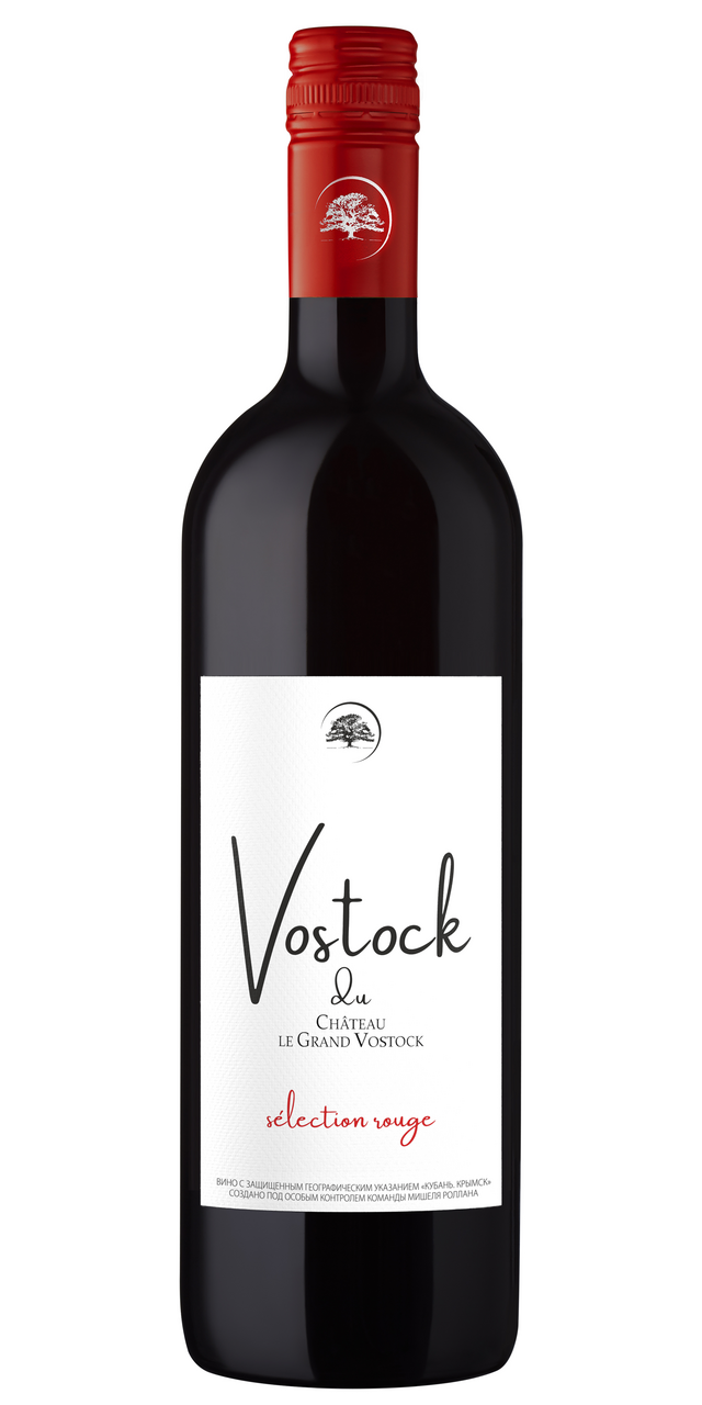 Изображение товара Вино Chateau Le Grand Vostok Восток дю Шато красное сухое, 0.75л