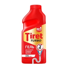 Гель для удаления сложных засоров Tiret Turbo, 500мл