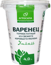 Варенец Агросила 4%, 315г