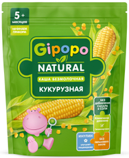 Каша безмолочная детская Gipopo Кукурузная с 5 месяцев, 180г