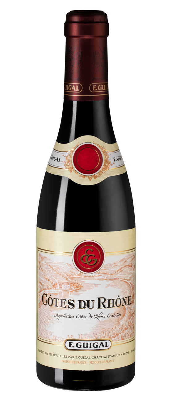 Изображение товара Вино Guigal Cotes du Rhone Rouge красное сухое, 0.375л