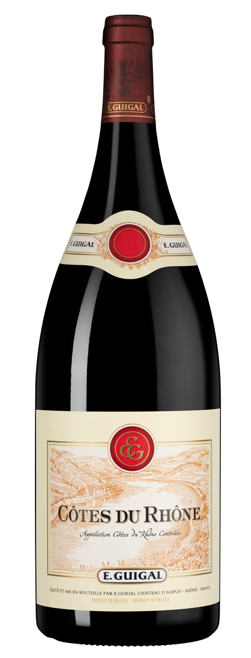Изображение товара Вино Guigal Cotes du Rhone Rouge 1.5л красное сухое Франция