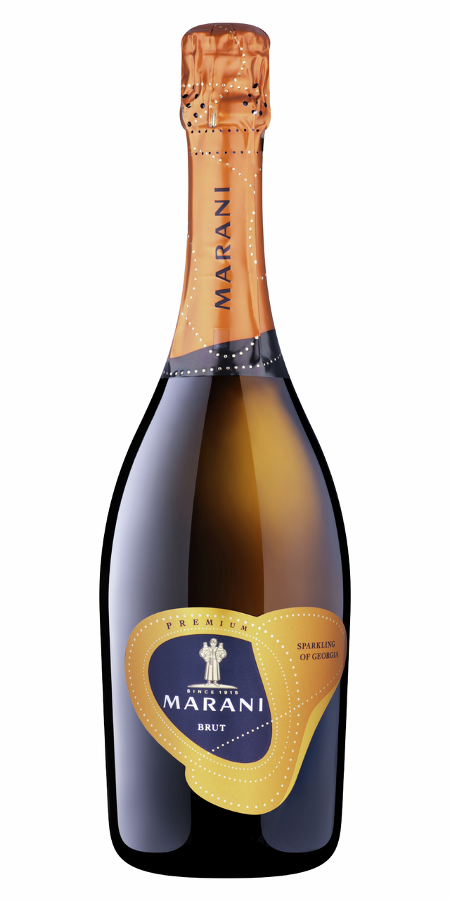Вино игристое Marani белое брют, 0.75л