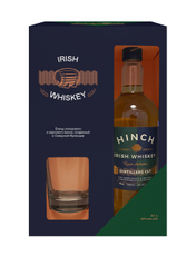 Виски Hinch Distillers Cut + стакан в подарочной упаковке, 0.7л