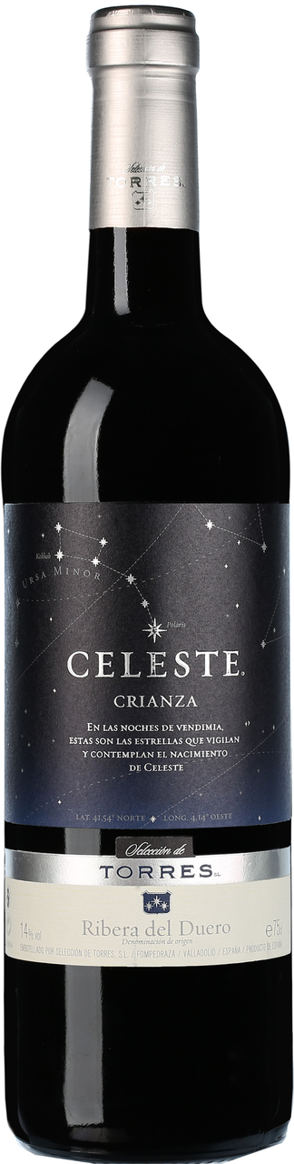 Изображение товара Вино Torres Celeste Crianza красное сухое 0.75 л Испания