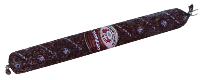 Колбаса Тавр Славянская сырокопченая, ~450г