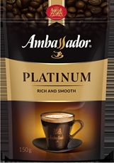 Кофе Ambassador Platinum растворимый, 150г