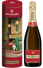 Вино игристое Шампань Piper Heidsieck белое брют в подарочной упаковке, 0.75л