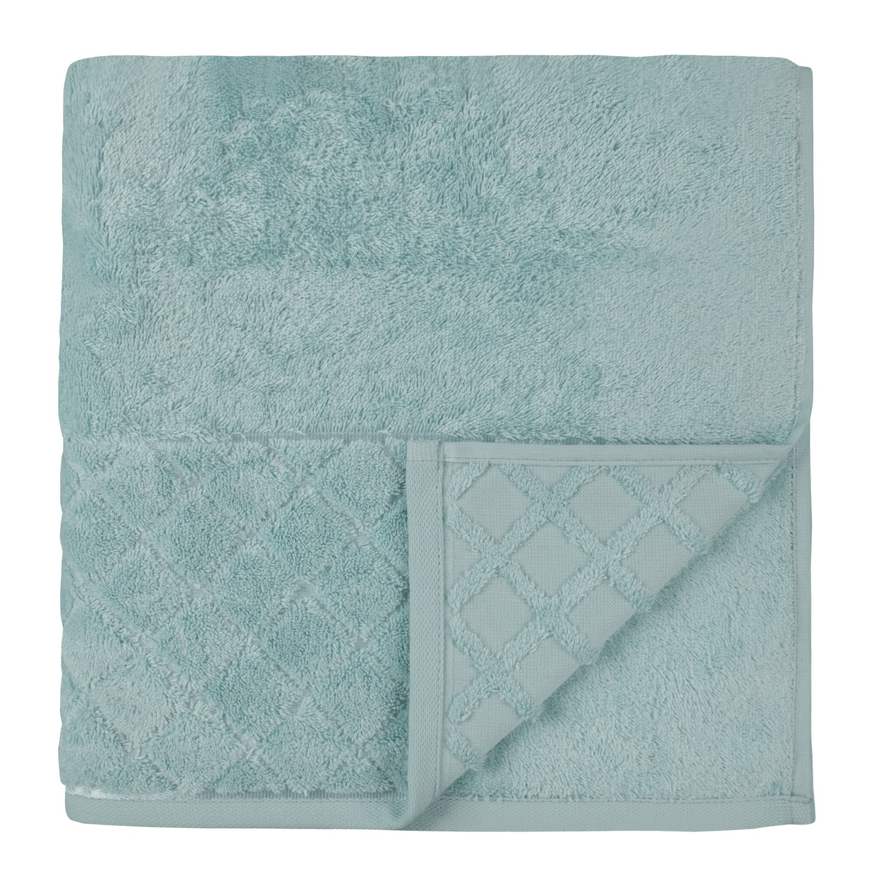 Полотенце Tessolo Home махровое миконос мятное 550г, 50 x 90см