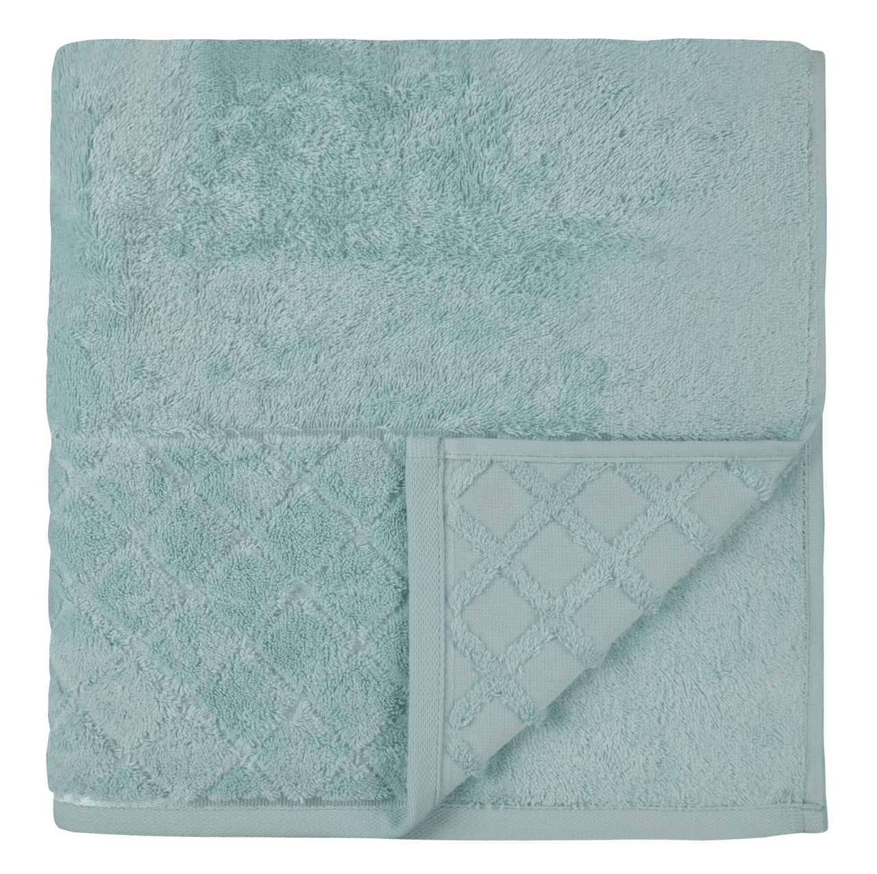 Полотенце Tessolo Home махровое миконос мятное 550г, 70 x 140см