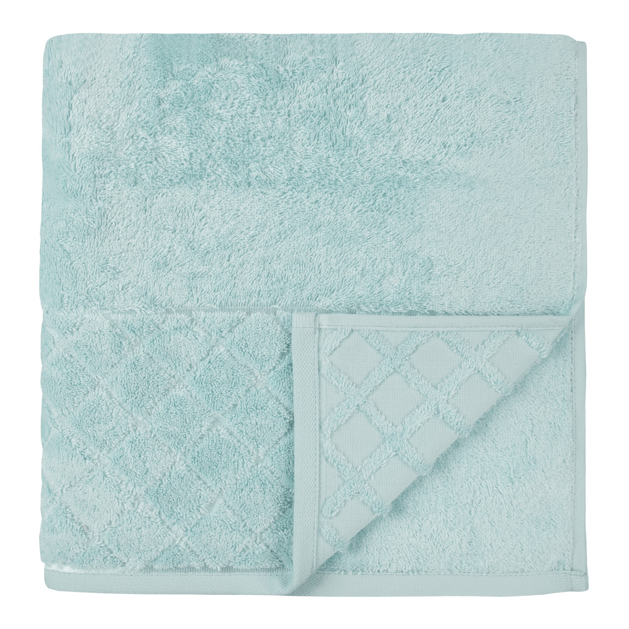 Полотенце Tessolo Home махровое миконос голубое 550г, 70 x 140см