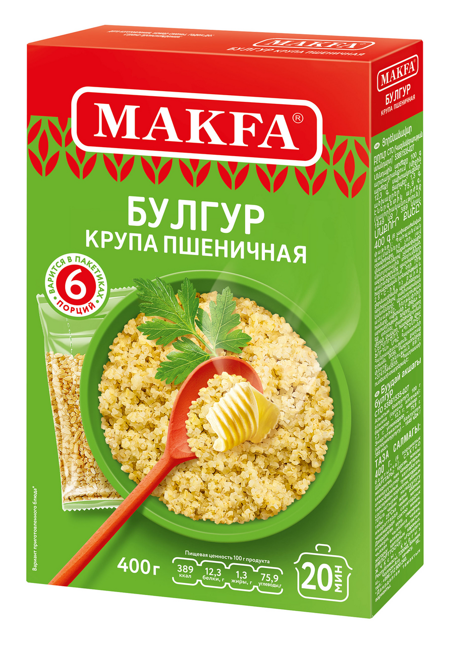 Изображение товара Крупа булгур Makfa 400г