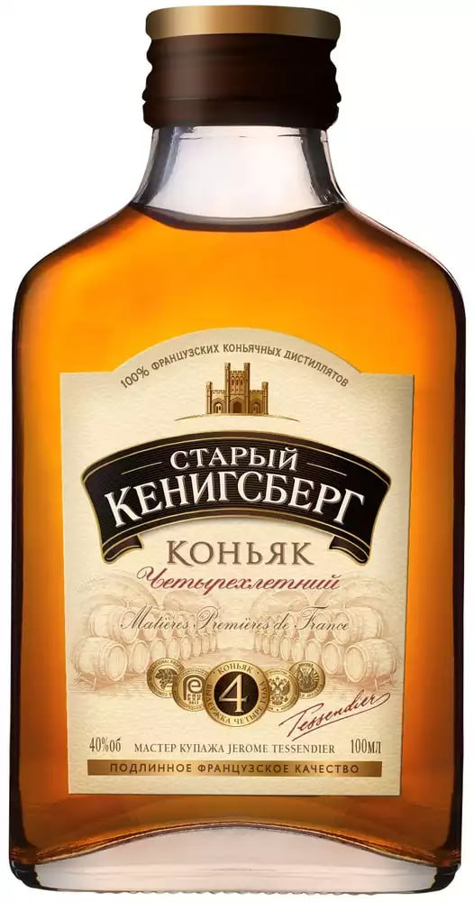 Изображение товара Коньяк Старый Кенигсберг 4 года, 0.1л