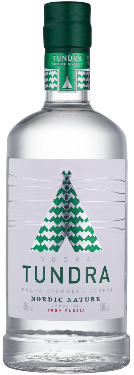 Водка Tundra Nordic Nature, 0.25л