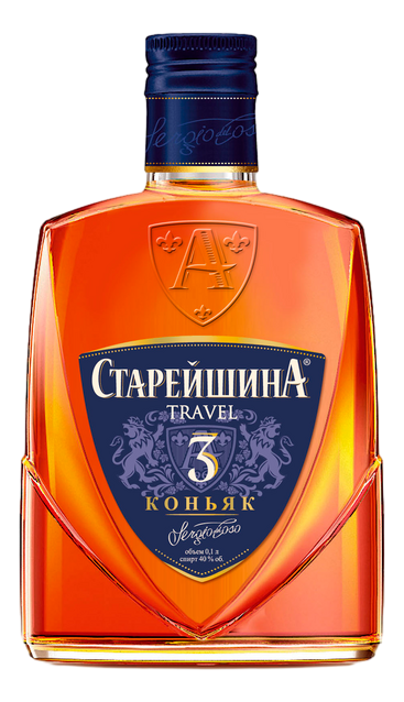 Изображение товара Коньяк Старейшина 3 года, 0.1л