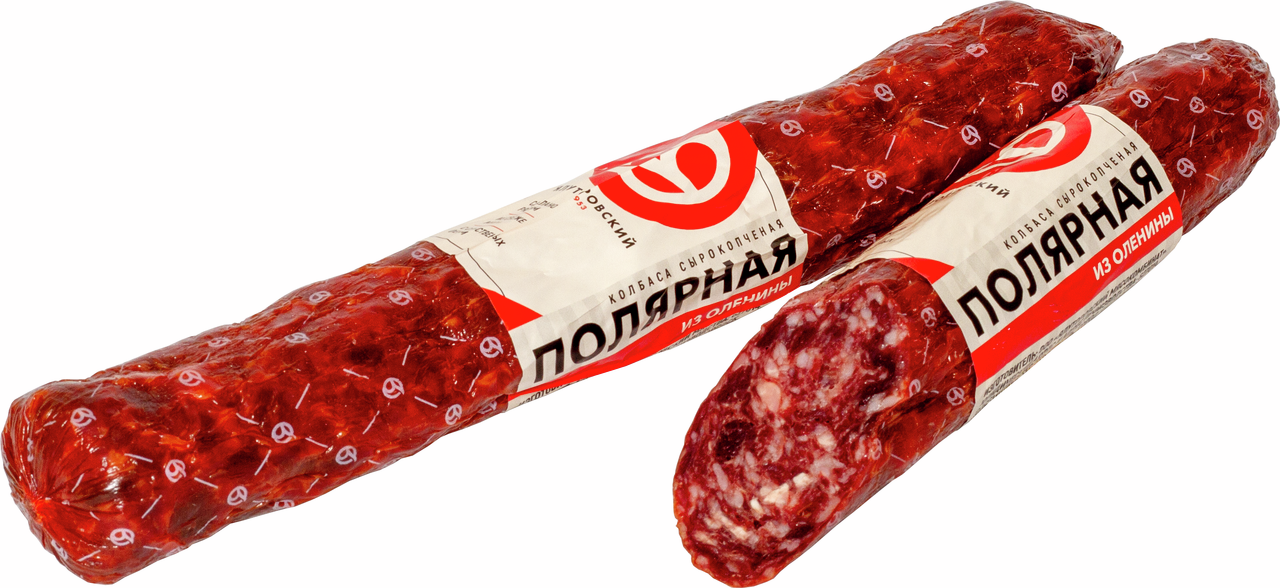 Колбаса Ялуторовский МК Полярная из оленины сырокопченая, 250г