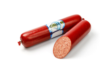 Колбаса Вурнарский МК Сервелат Финский варено-копченая, ~500г