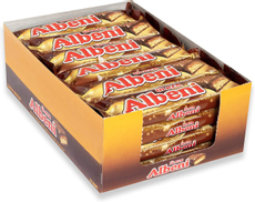 Батончик шоколадный Ulker Albeni Super с печеньем и карамелью, 55г x 24 шт