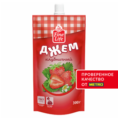 Fine Life Джем клубничный, 300г