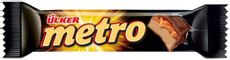 Батончик Ulker Metro с карамелью нугой и молочным шоколадом, 40г
