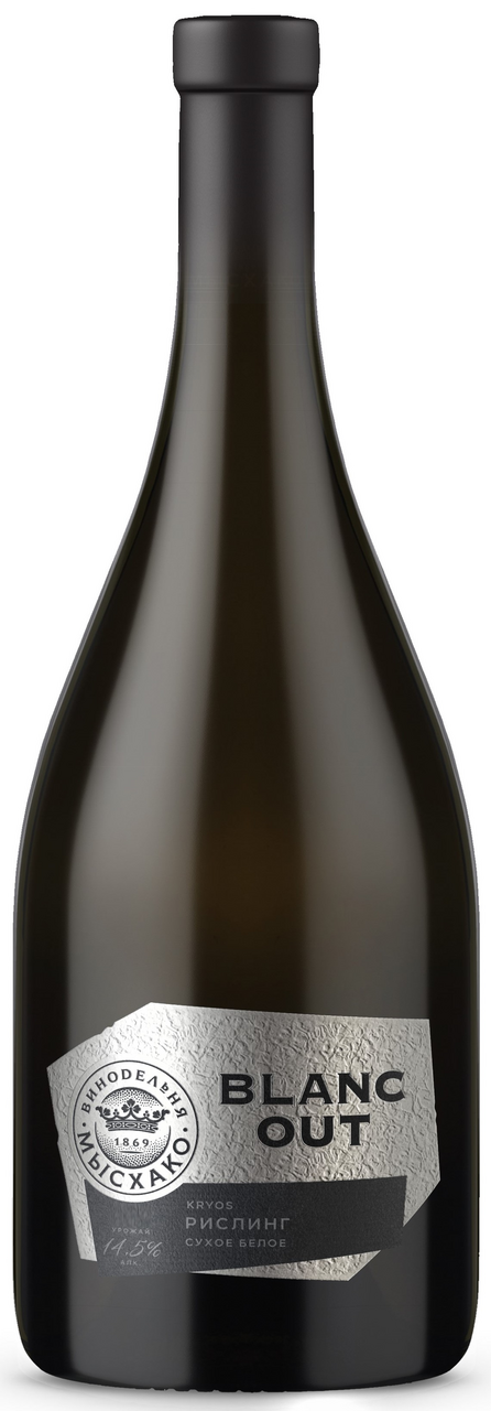 Вино Мысхако Riesling Blanc Out белое сухое, 0.75л