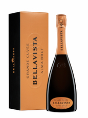 Вино игристое Bellavista Grande Cuvee Alma белое брют, 0.75л