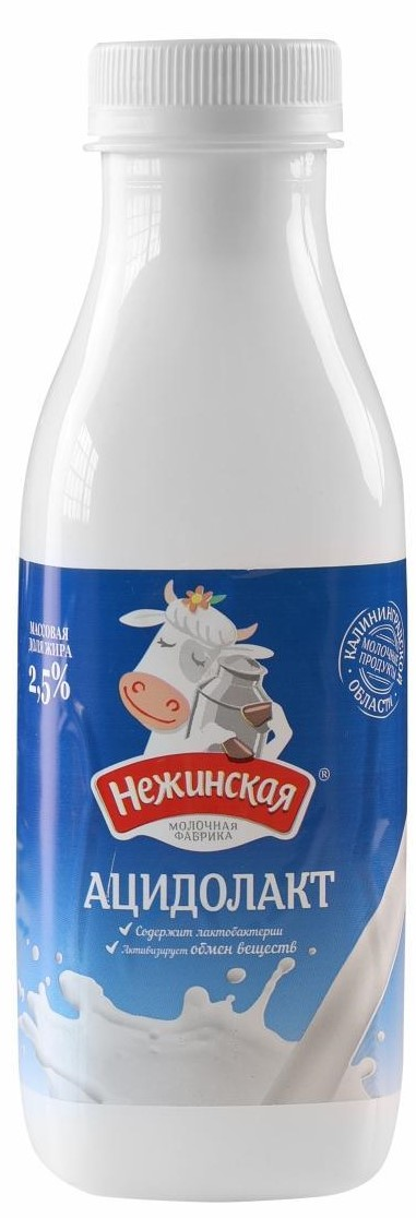 Ацидолакт Нежинская МФ 2.5%, 400г