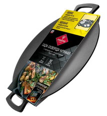 Садж-сковорода Forester чугунный с жаростойким покрытием, 47см