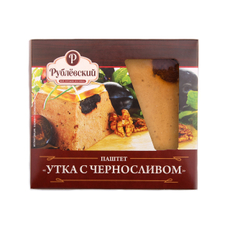 Паштет Рублевский утка с черносливом, 200г