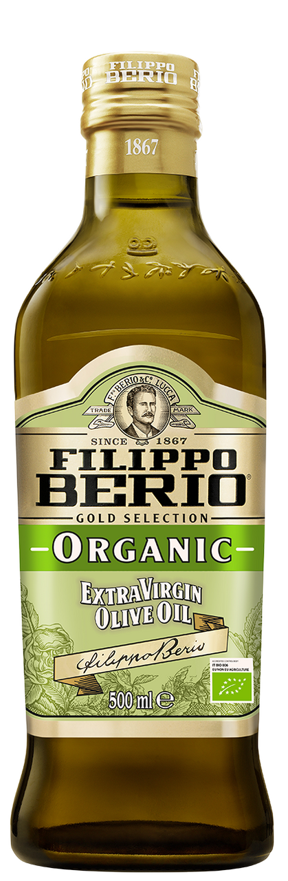 Изображение товара Масло оливковое Filippo Berio Extra Virgin 500мл органическое итальянское