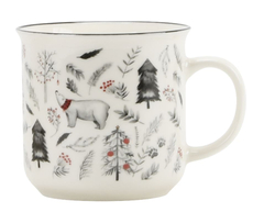 Кружка Esprado Confeti White в подарочной упаковке, 415мл