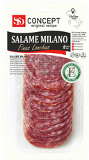 Колбаса SD салями Милано сыровяленая нарезка, 50г